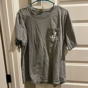 Gray comfort color Alabama t shirt